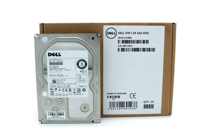 Dell 2TB, HDD, 7.2K RPM, 3.5 inch, Non Encrypted, SAS12, 512b, 128MB, Makara BP, Enterprise Class