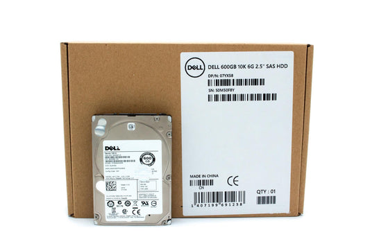 Dell DSS Only, HDD, 600GB, 512b, SAS6, 10K RPM, 2.5 inch, 64MB, Seagate, Lightning