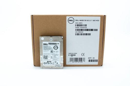 Dell 146GB, 15000 rpm, 2.5", SAS, 6Gbps
