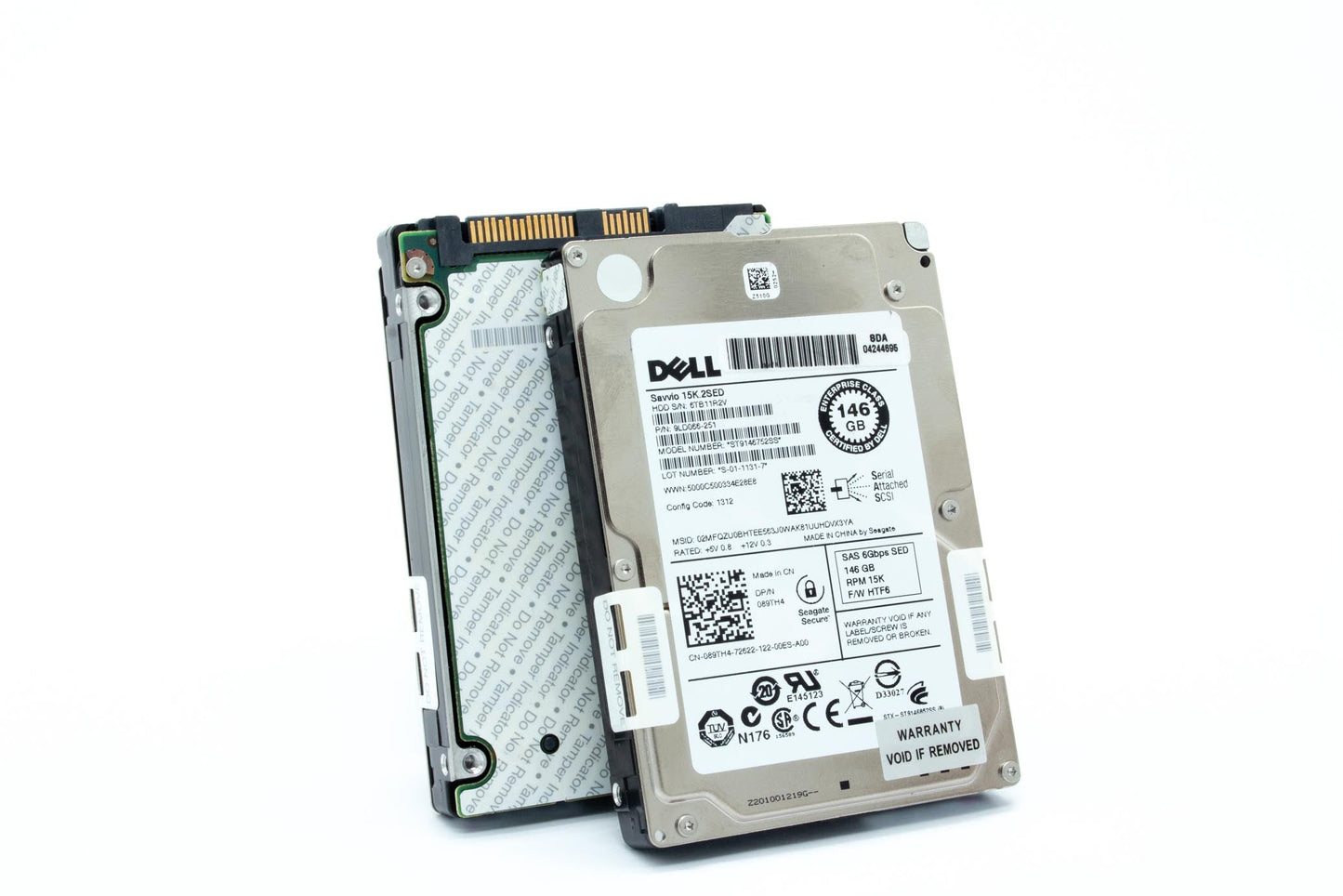 Dell 146GB, 15000 rpm, 2.5", SAS, 6Gbps