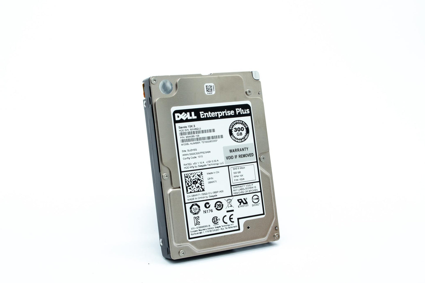 Dell 300GB, 15000rpm, 2.5", SAS