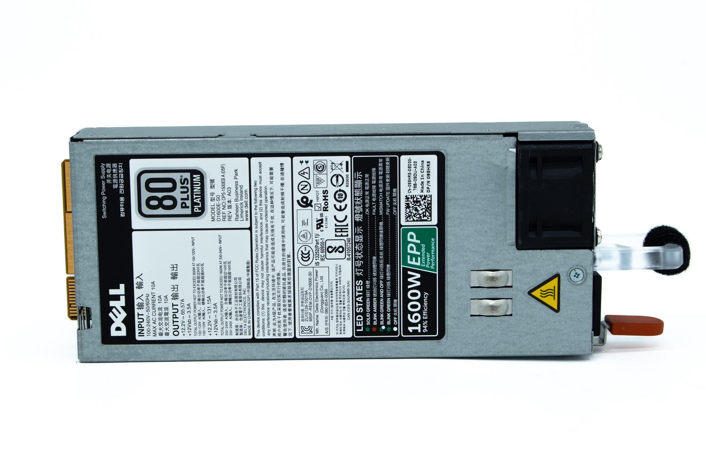Dell 1600W Hot Swap Power Supply **Refurbished*