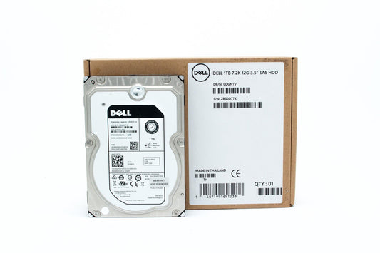 Dell 1TB SAS HDD, 7200 rpm, 3.5"