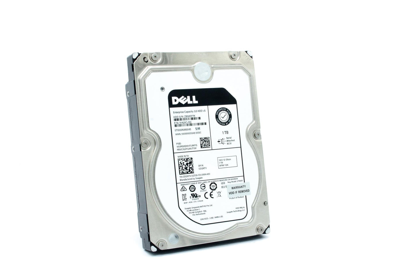Dell 1TB SAS HDD, 7200 rpm, 3.5"