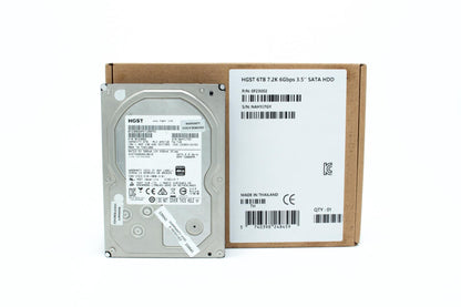 HGST HUS726060ALN610 3.5" 6TB SATA 6Gb/s 7.2K RPM 128M 0F23002 4Kn ISE Air Internal Enterprise Hard Drive