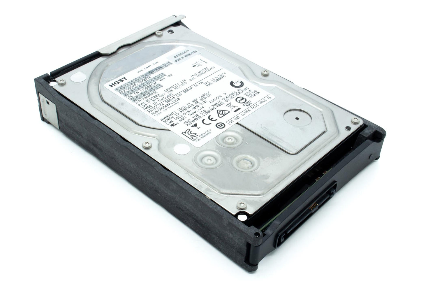 0F27003, 118000194-02 Data Domain ($689 ea.) 4TB, 7200 RPM, 12Gbps SAS Drive in Tray -1 Year Replacement Warranty! for DD6300,DD6800,DD9300, -12 Bay Enclosure only Data Domain Firmware. Tested!