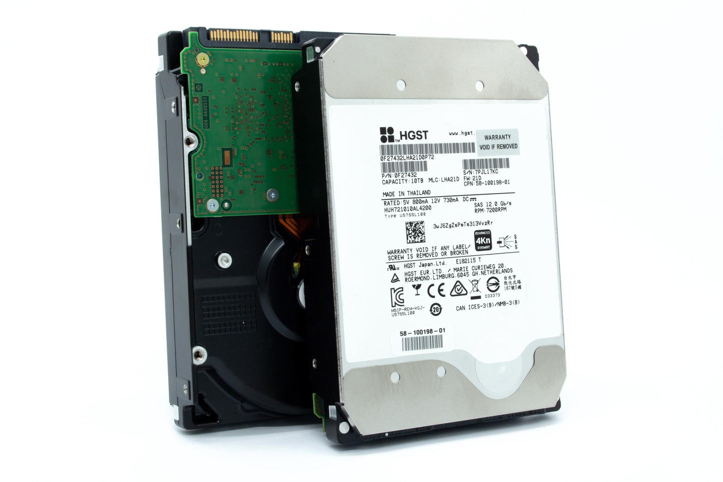 Hard drive HGST 10TB HDD SAS 12G 3.5" 0F27432