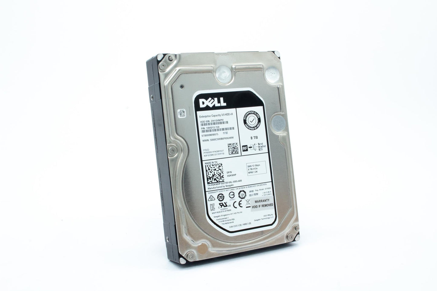 Dell 8TB NLSAS 7200 rpm HDD, 3.5"
