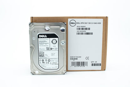Dell 8TB NLSAS 7200 rpm HDD, 3.5"