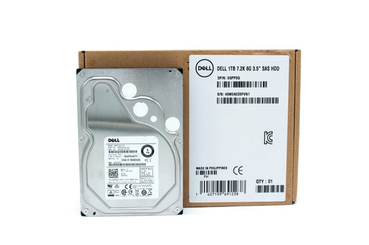 Dell HDD, 1TB, 512b, SAS6, 7.2K RPM, 3.5 inch, 64MB, Toshiba, Harrier-2, (Enterprise Class)
