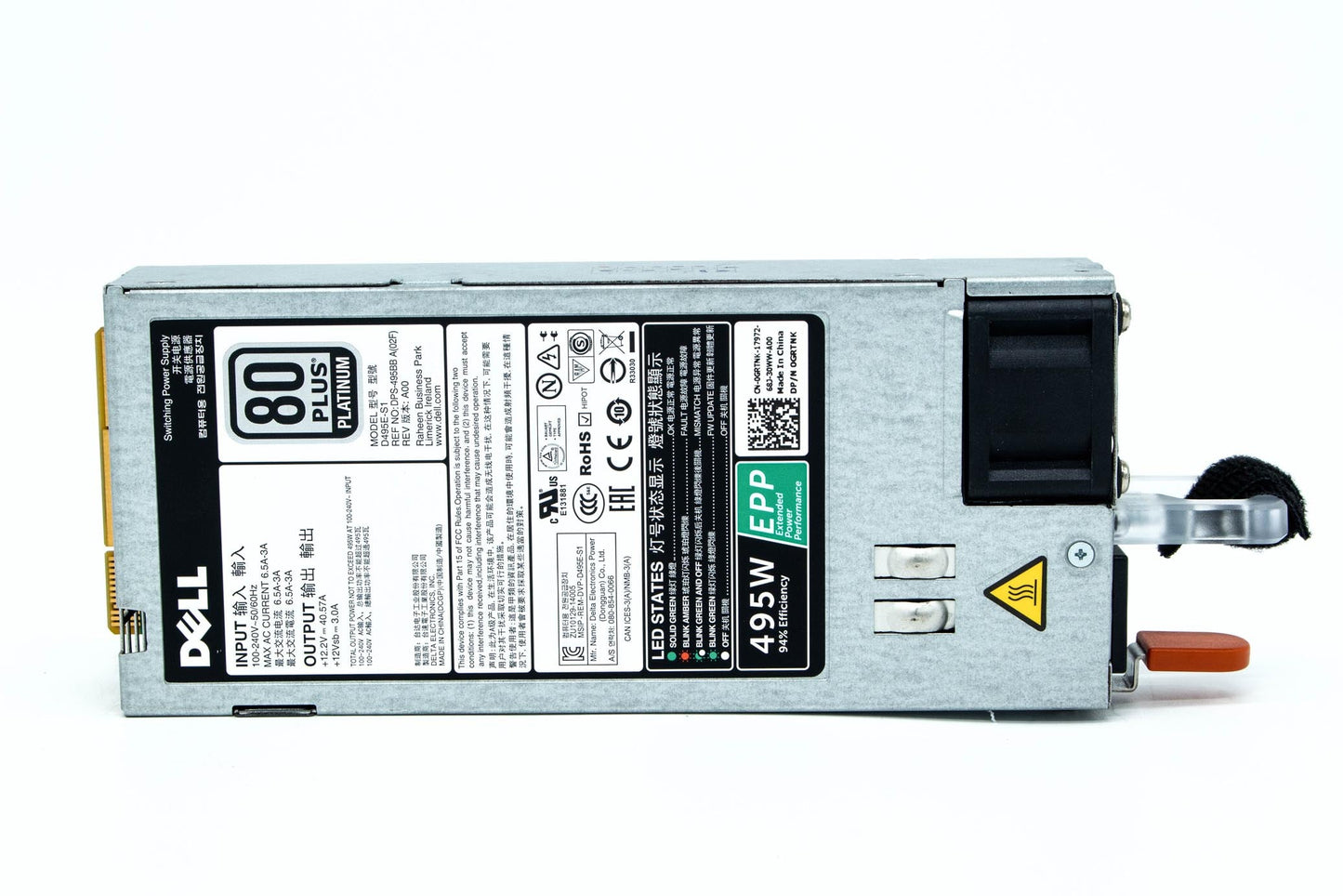Dell Power Supply 495W Redundant **Refurbished**