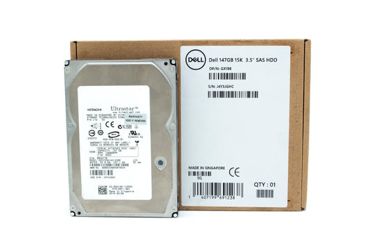Dell 0B20915 146GB 15K SAS 3.5" 3G HDD Hitachi HUS151414VLS30 Hard disk Drive