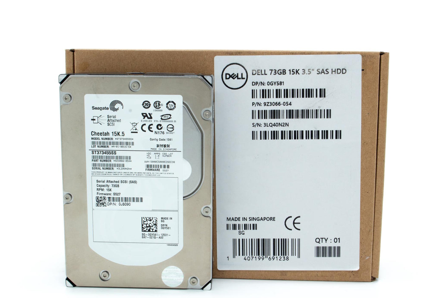 Dell 73GB SAS 15000rpm 2.5"