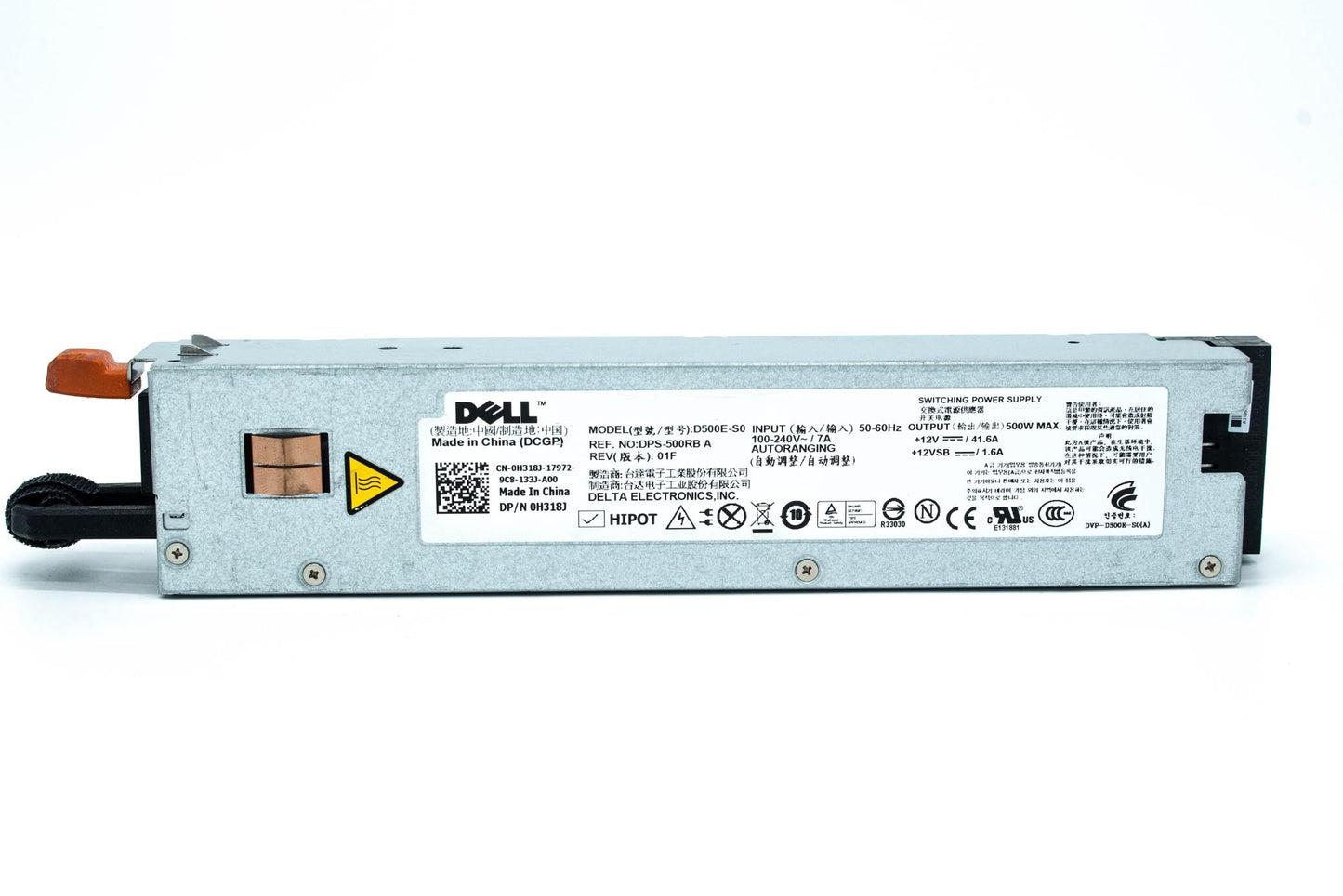Dell 500W POWER SUPPLY FOR POWEREDGE R410