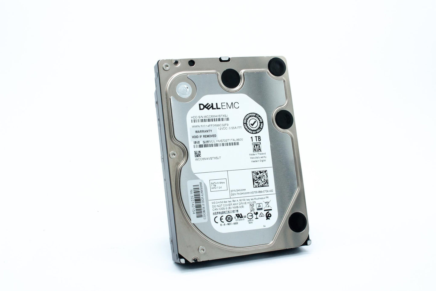 Dell 1TB SATA HDD, 7200 rpm, 3.5"