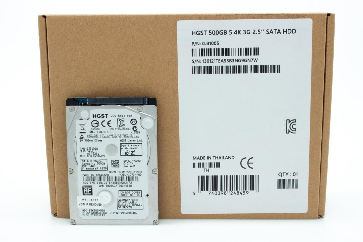 HGST Z5K500 500GB 2.5-Inch Internal Laptop HDD in Qatar