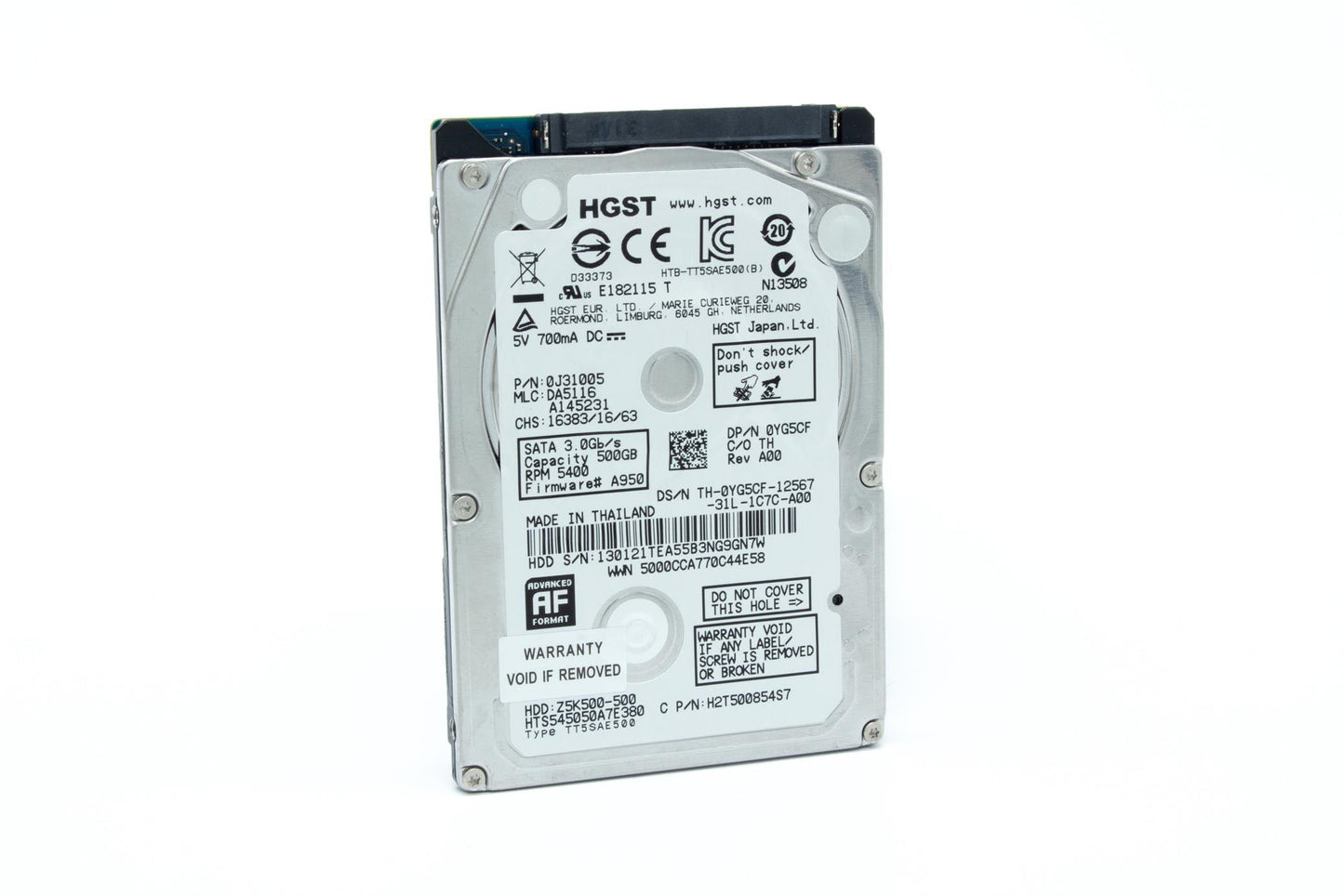 HGST Z5K500 500GB 2.5-Inch Internal Hard Drive