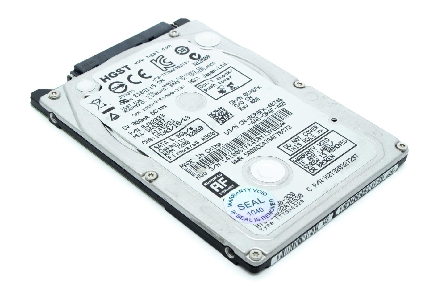 HGST 320GB 2.5-Inch Internal Hard Drive