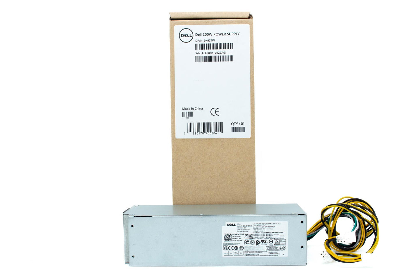 Dell Optiplex 7080 SFF 200W Power Supply VFXXF 0VFXXF HU200EBS-01