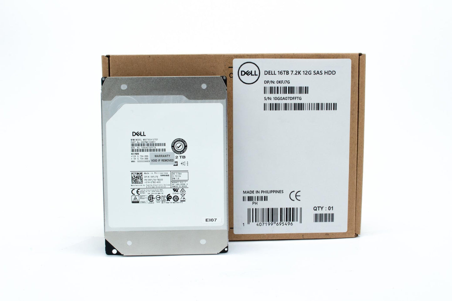 Dell 12000GB, 7200 rpm, 3.5", SAS