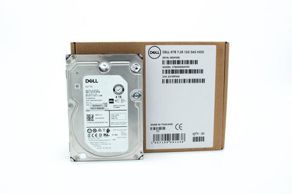 Dell 8TB, HDD, 7.2K RPM, 3.5 inch, Non Encrypted, SAS12, 4kn, 64MB, Makara Plus ISE, Enterprise Class