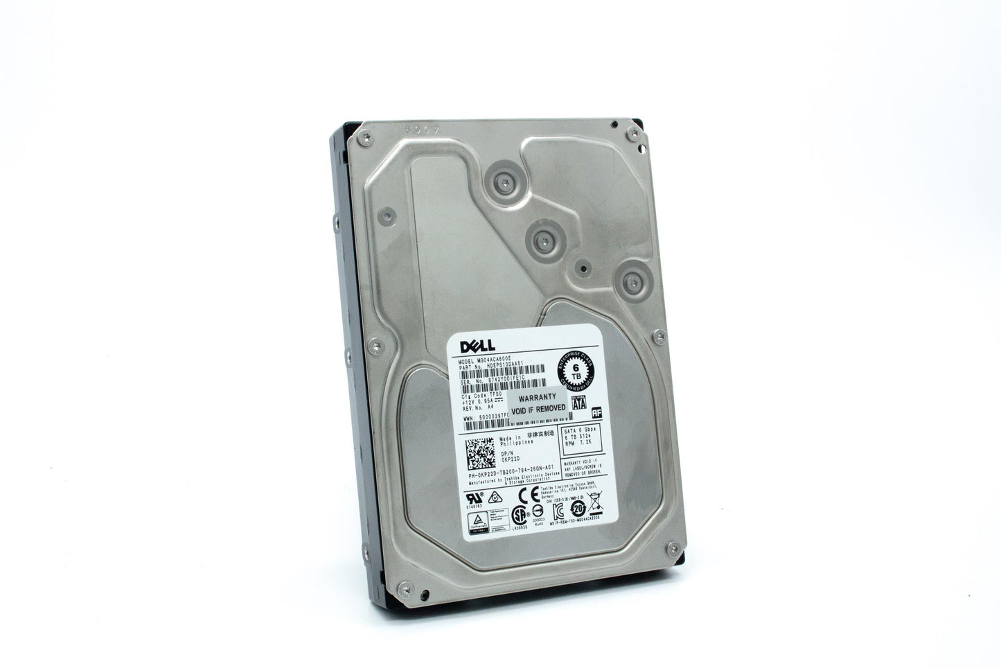 Dell 6000GB, 7200 rpm, 3.5", SATA III