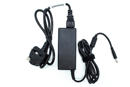 Dell AC adapter with 65W power output, 19.5V voltage, 3Pin 4.5mm connector, designed for Dell notebooks