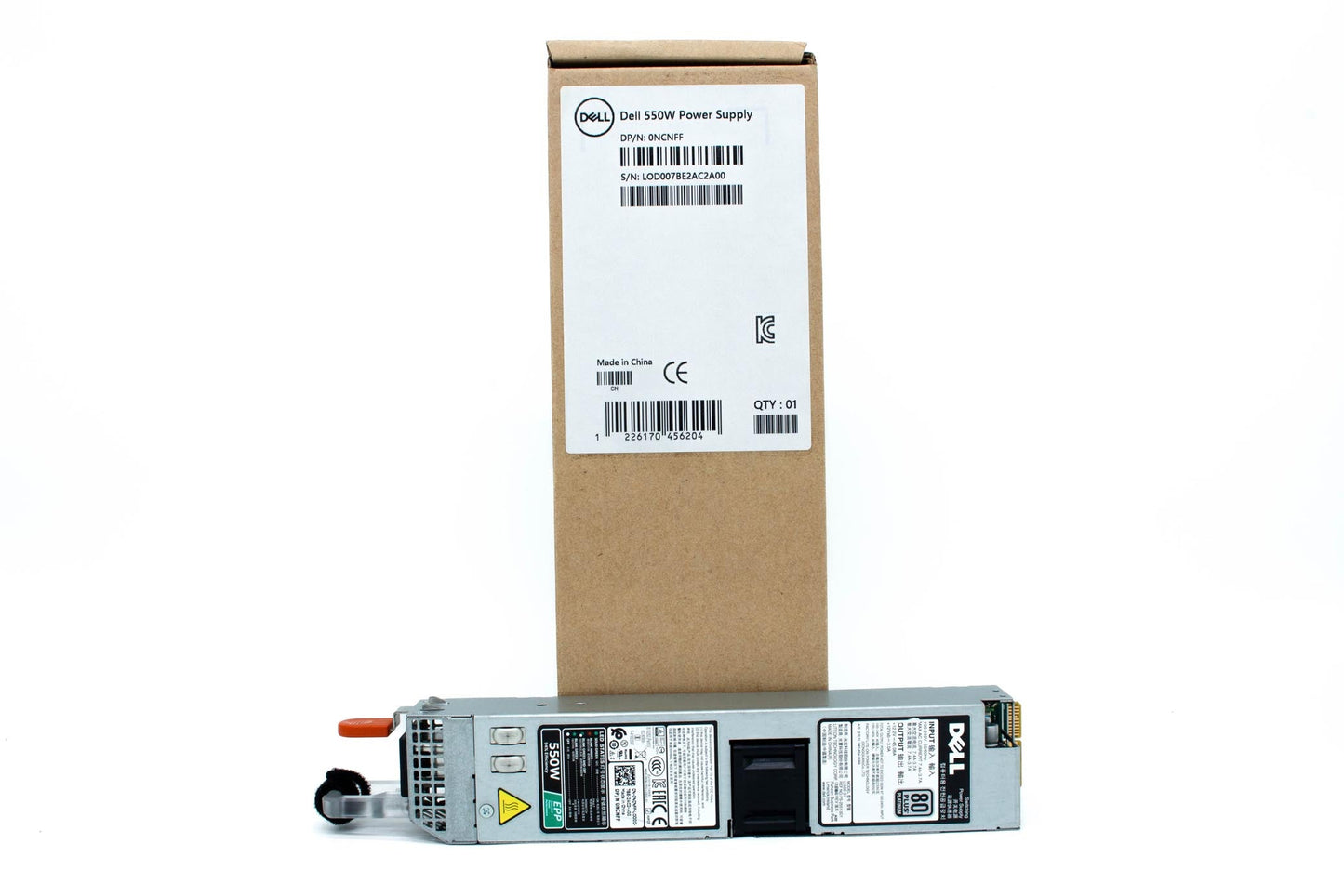 Dell 550W 80 PLUS PLATINUM 94% EPP POWER SUPPLY