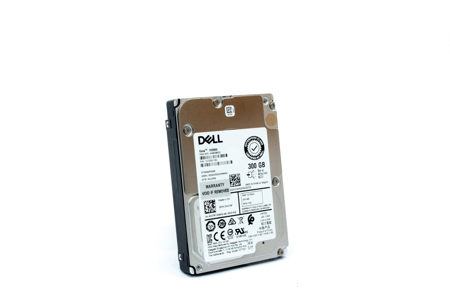 Dell 300GB, 15000 rpm, 2.5", SAS