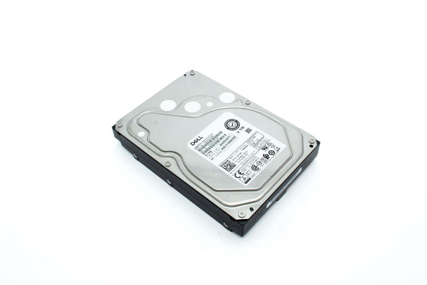 Dell 2TB, HDD, 7.2K RPM, 3.5 inch, Non Encrypted, SATA, 512b, Enterprise Class