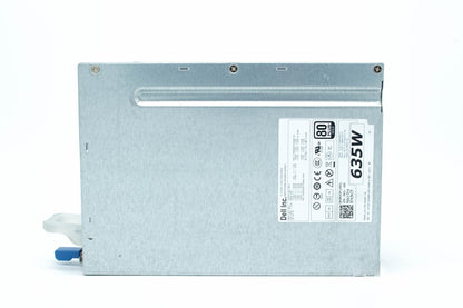 Dell Power Supply Unit, 635W output, 80 Plus Gold efficiency, compatible with Dell Precision T3600 and T5600 systems.