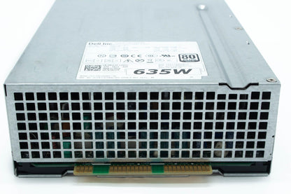 Dell Power Supply Unit, 635W output, 80 Plus Gold efficiency, compatible with Dell Precision T3600 and T5600 systems.