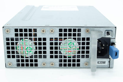 Dell Power Supply Unit, 635W output, 80 Plus Gold efficiency, compatible with Dell Precision T3600 and T5600 systems.