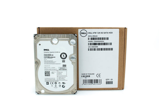 Dell 6TB SATA 7200 rpm HDD 3.5"