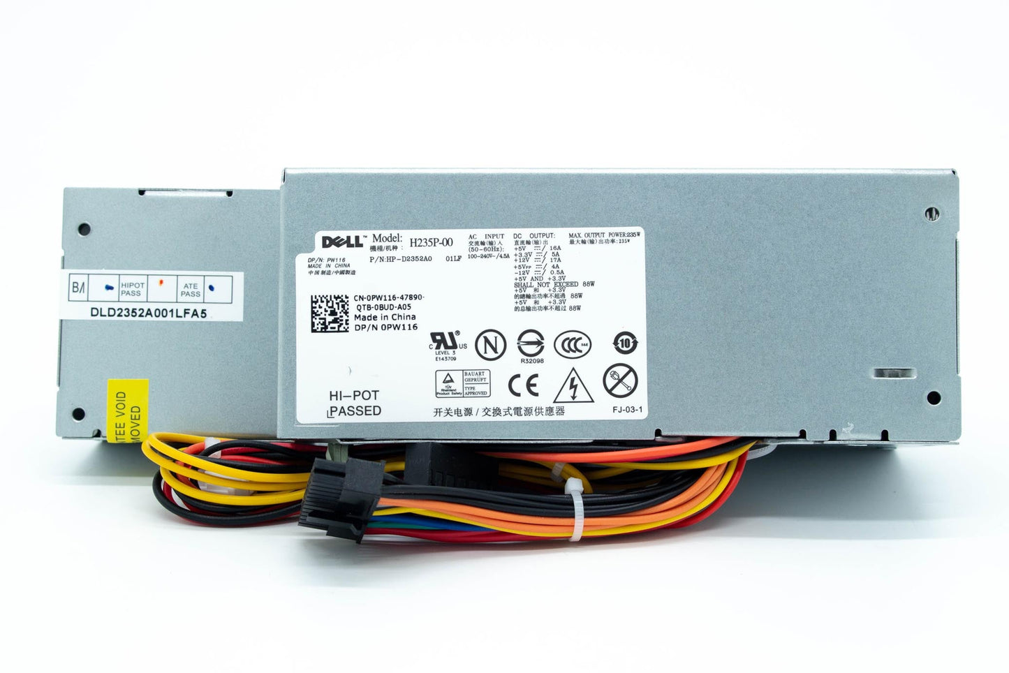 Dell 235W Power Supply, Cypher, Hipro