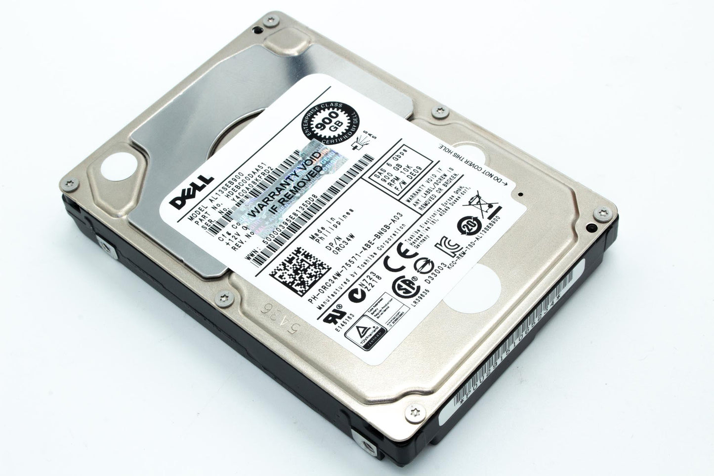 Dell 900GB SAS HDD 7200 rpm 2.5"