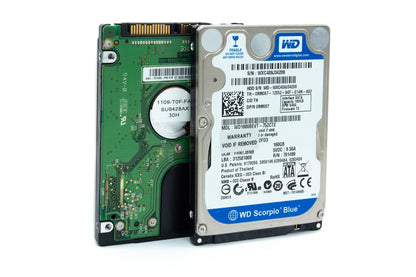 Western Digital Scorpio Blue (WD1600BEVT) 160GB 2.5" SATA HDD