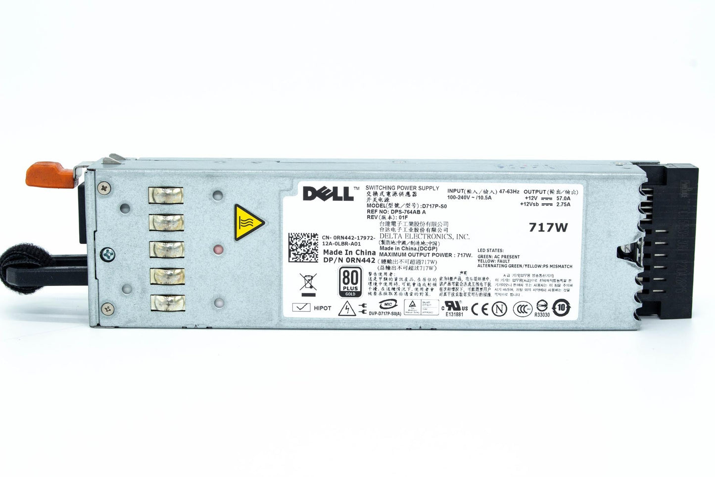 Dell Power Supply 717W RDNT DELTA