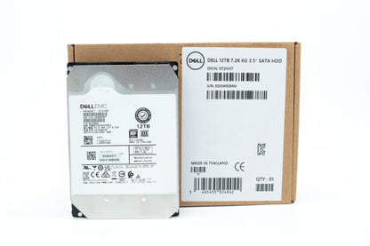Dell 12TB, 7200 rpm, 3.5", SAS, 6Gbps