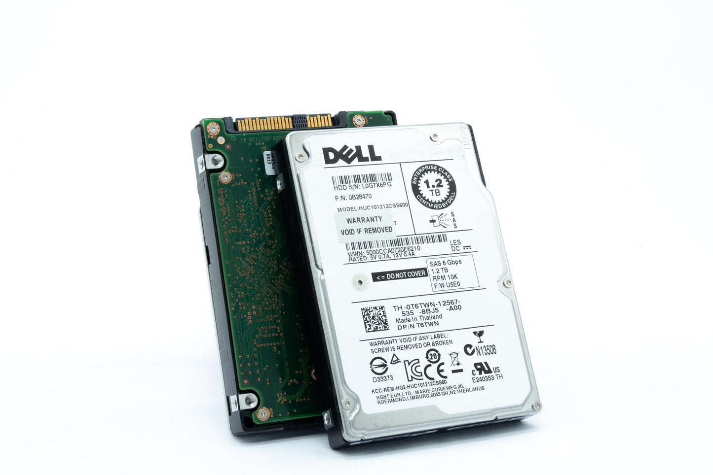 Dell 1.2TB 10k 6G SAS SFF hard drive