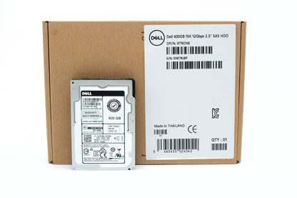 Dell 600GB, 15000 rpm, 2.5", SAS, 12Gbps