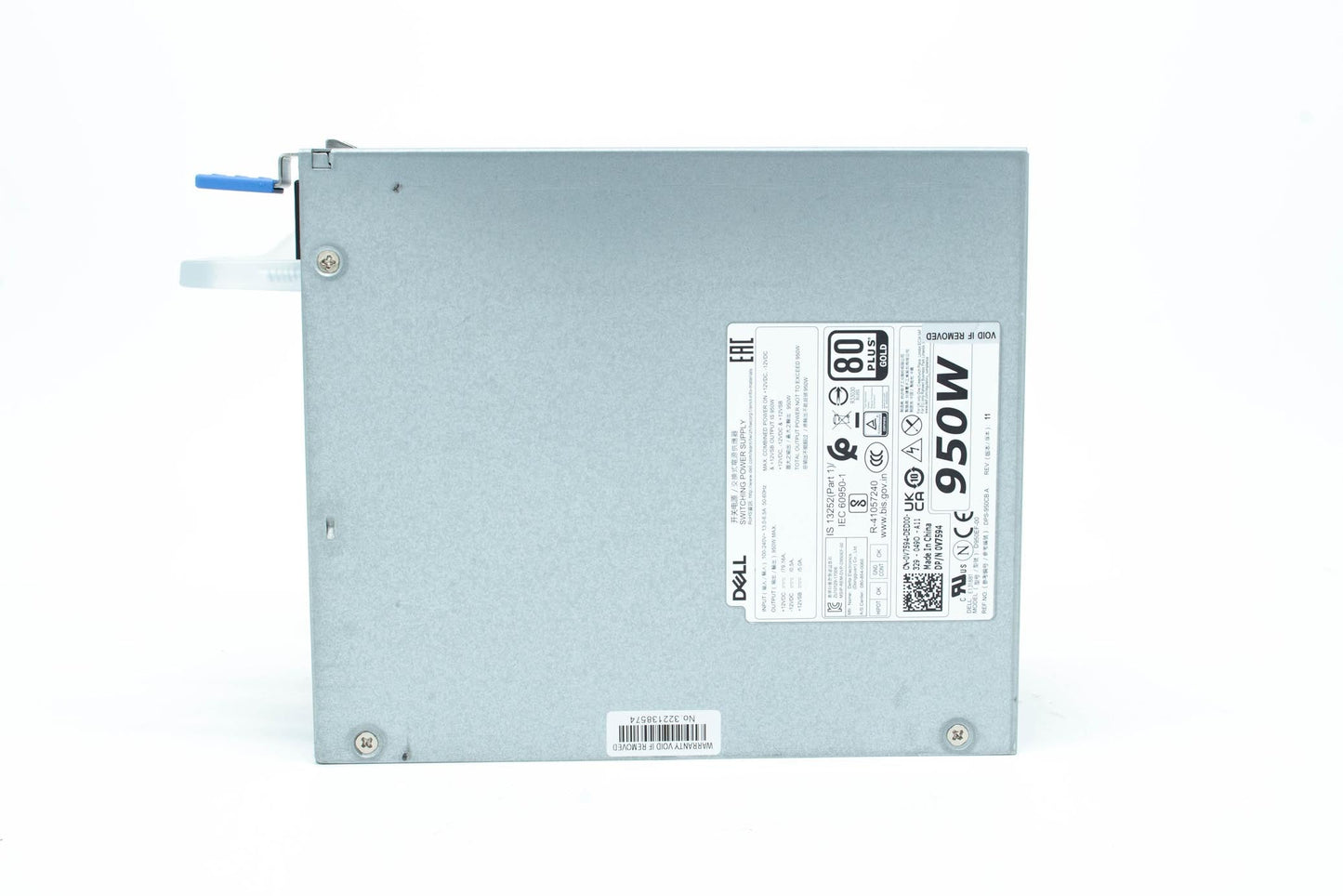 Dell Power Supply, 950 Watts, Delta, E-Star