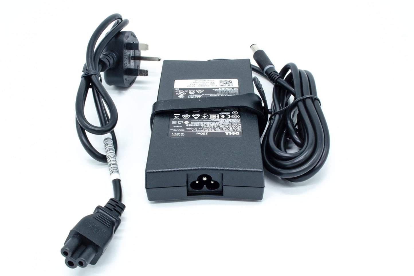 Dell AC Adapter, 130W, 19.5V, 3 Pin, Barrel Connector, E Series Power Cord, M09