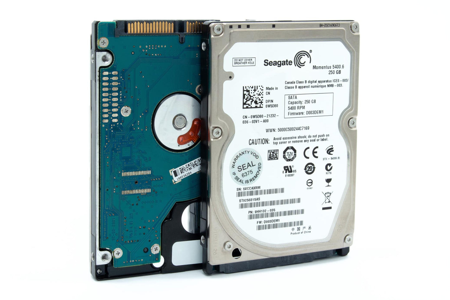 Seagate 250GB 2.5-Inch Internal Hard Drive