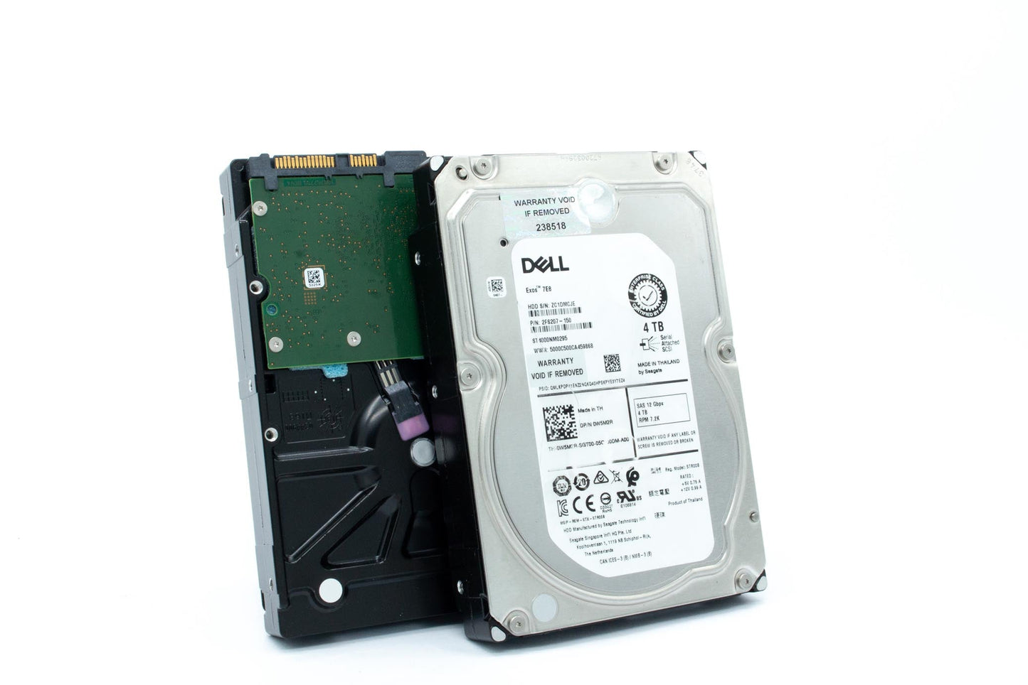 Dell 4TB, 7200 rpm, 3.5", SAS