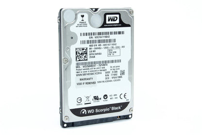  Western Digital (WD2500BEKT) 250GB 2.5" HDD in Qatar 