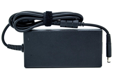 Dell AC adapter with 180W power output, 19.5V voltage, 3-pin connector, compatible with various Dell laptops