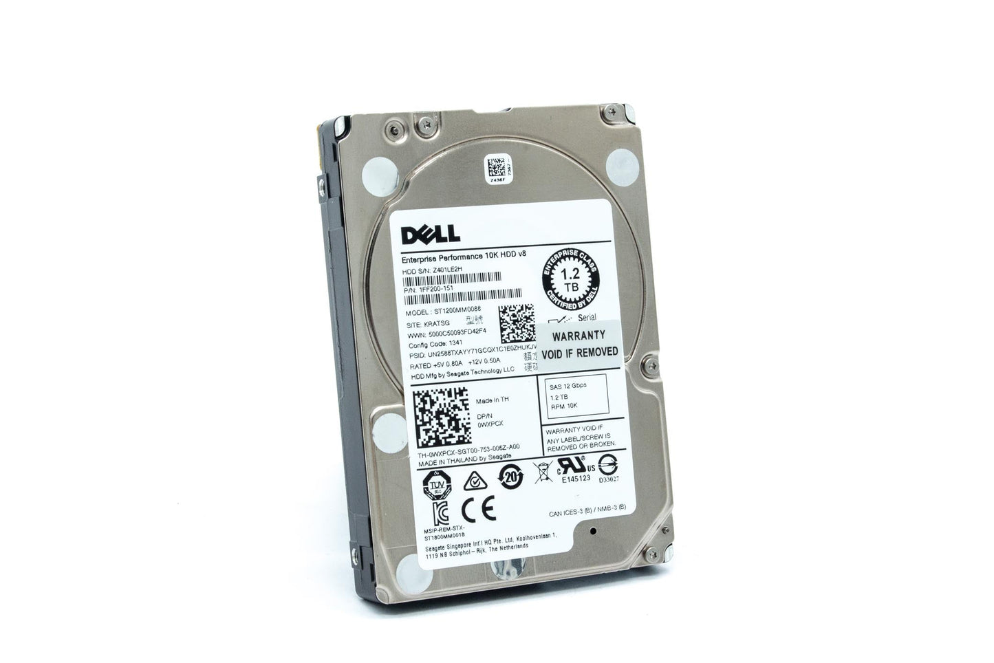 Dell 1.2TB, 10000rpm, SAS, 2.5"