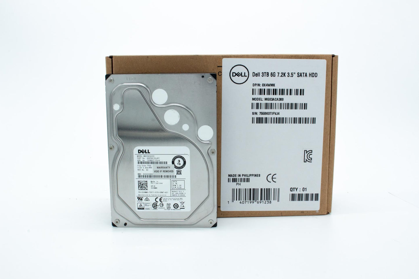 Dell 3TB 7200 RPM HDD 3.5"