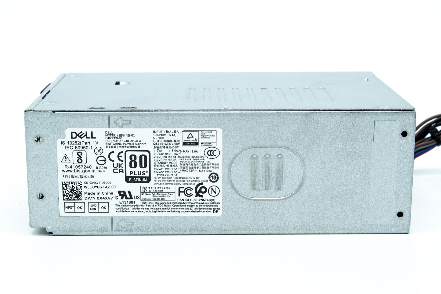 1GPJ4 0X4XV7 New For Dell OptiPlex 3000 MT 3900 MT 5000 7000 400W Power Supply